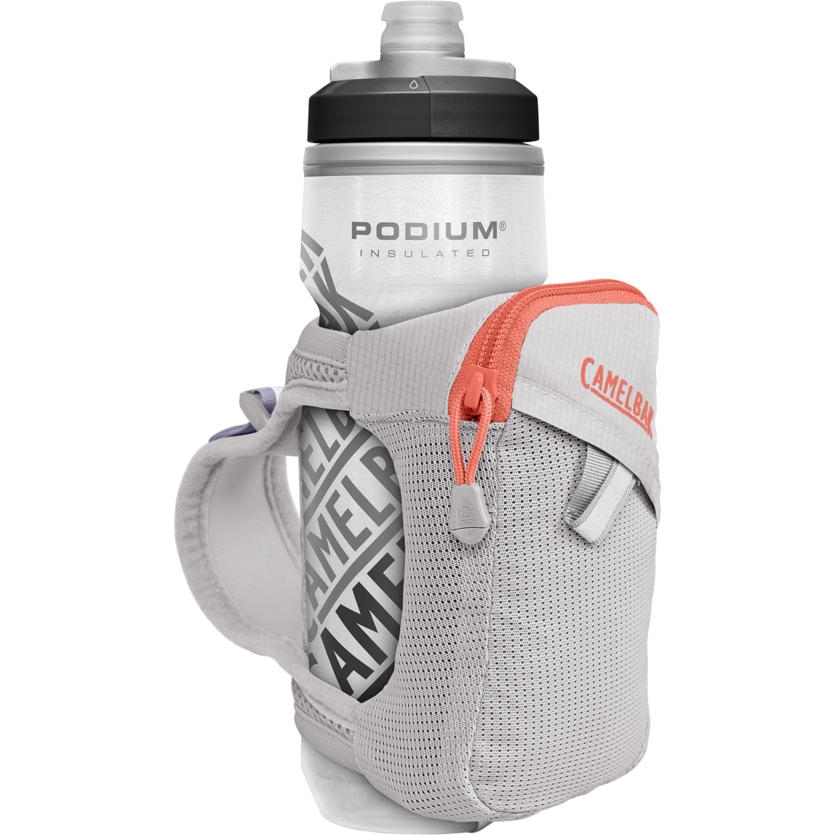 Camelbak Quick Grip Chill Insulated Handheld 620Ml 2023: Silver/Dusk 620Ml