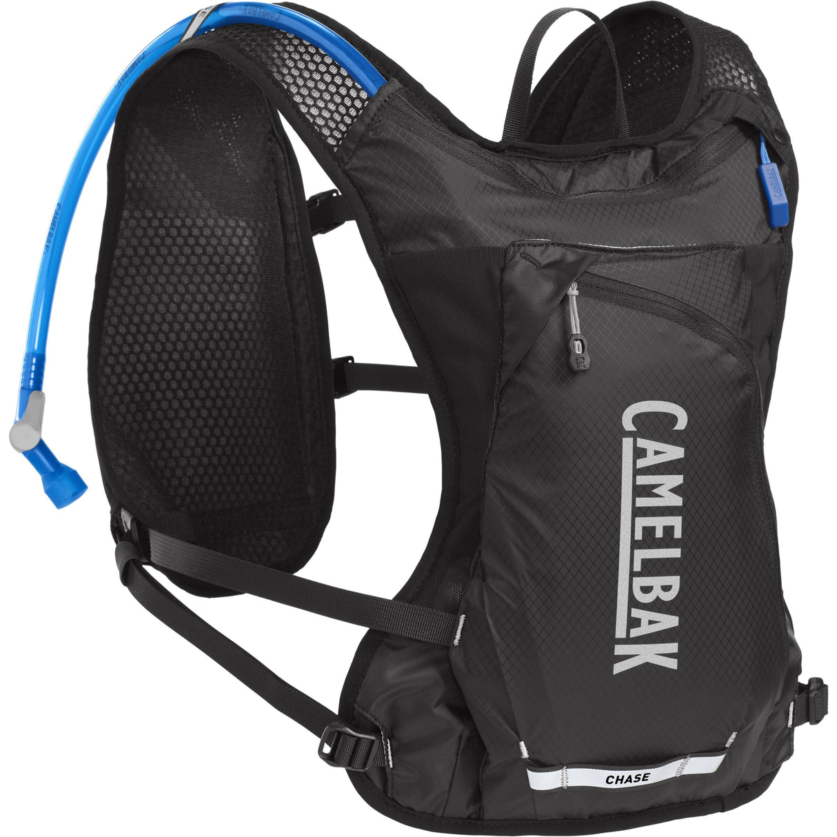 Camelbak Women'S Chase Race Pack 4L Vest With 1.5L Reservoir 2024: Black 4L