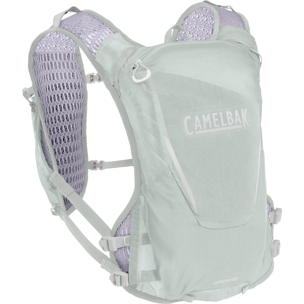 Camelbak Women'S Zephyr Vest 11L With 1L Hydration 2023: Sky Grey/Lavender Blue 11L