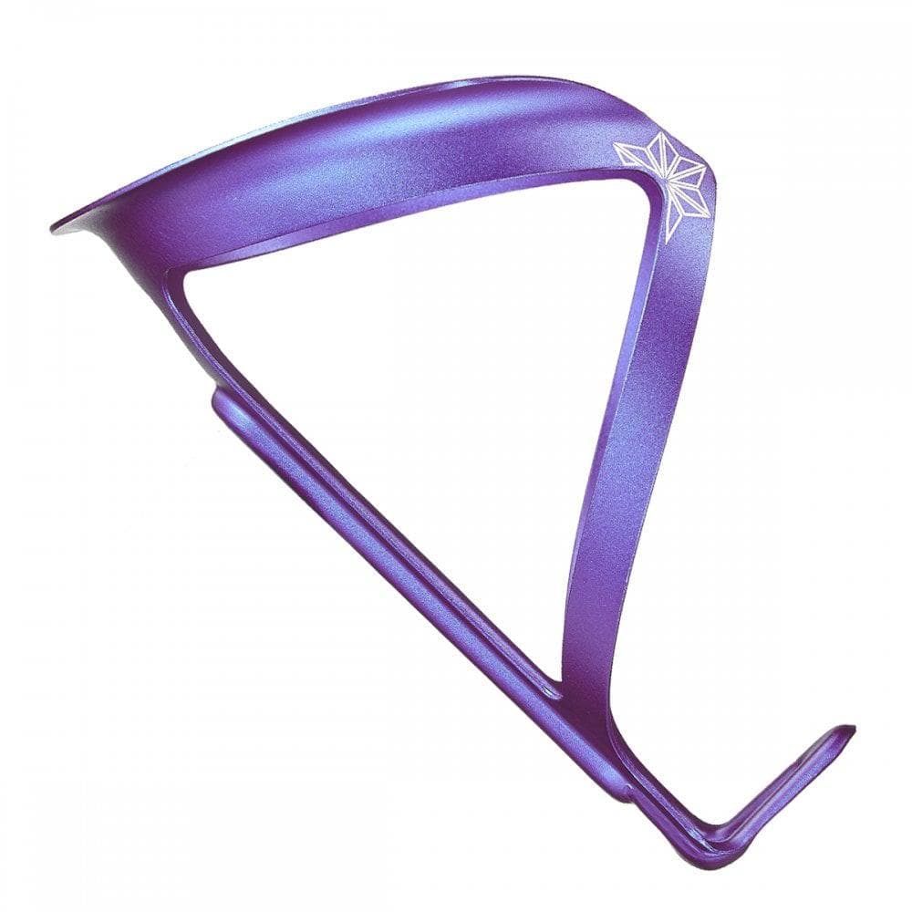 Supacaz Fly Cage Ano Bottle Cage: Purple