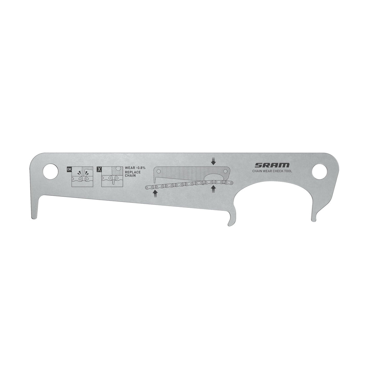 Sram Chain Wear Check Tool (For 0.8% Wear Chains):