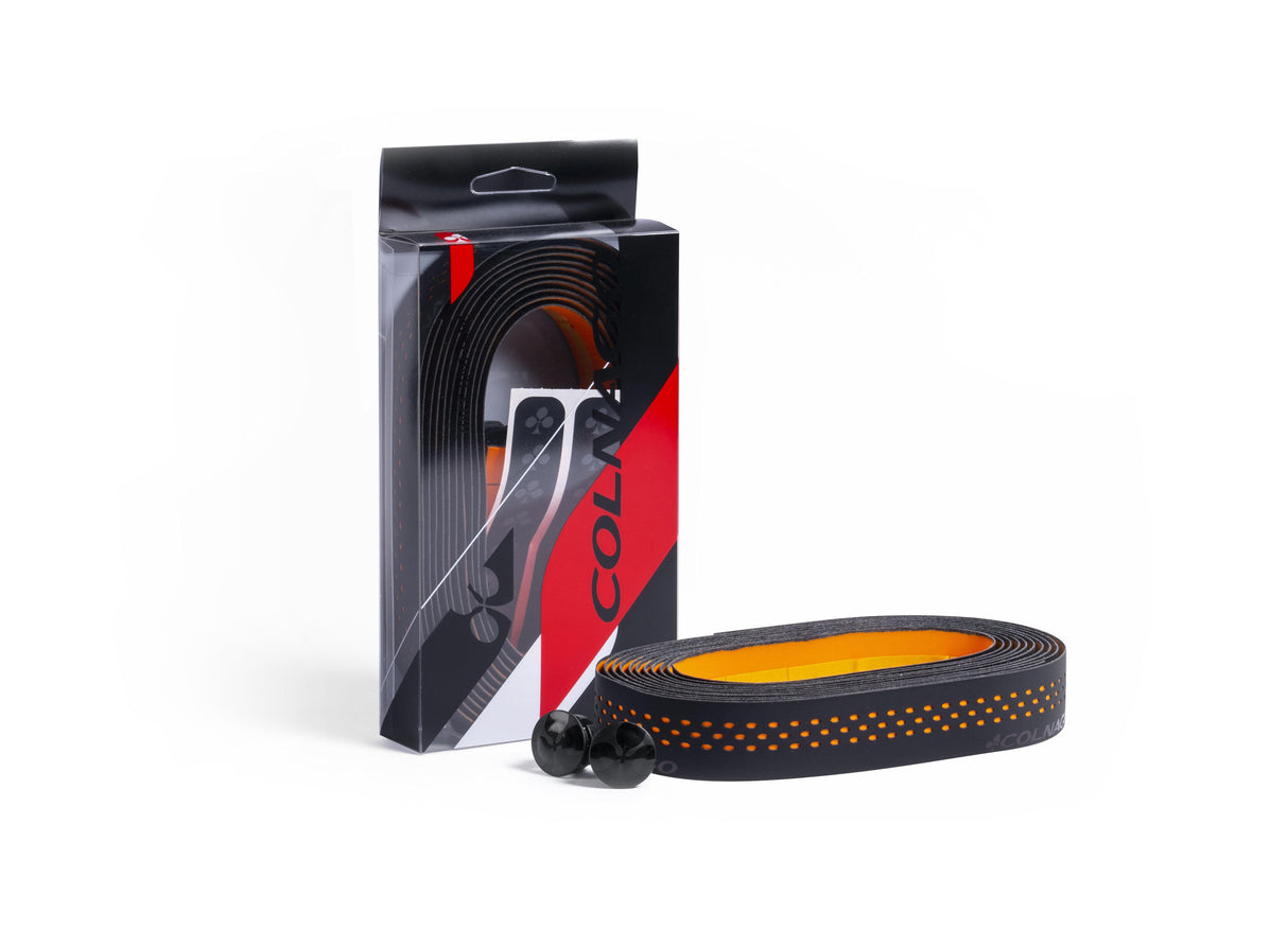 Colnago Colnago Dot Bar Tape (Black, Orange)