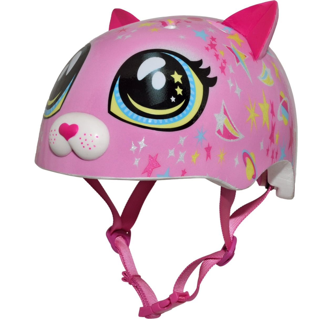 C-Preme Raskullz Toddler Helmet (3+ Years) - Astro Cat Pink 2021: Astro Cat Pink Unisize 48-52Cm