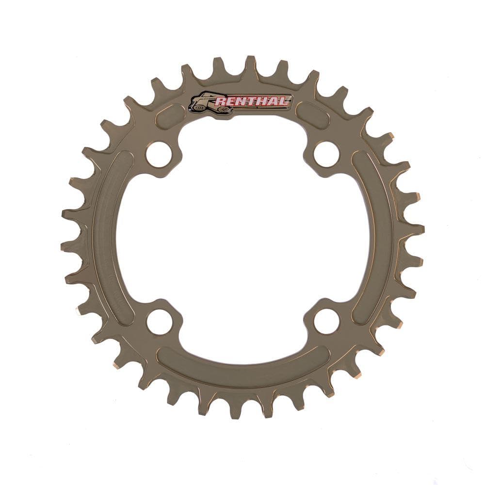 Renthal Ultralite 1XR Ring (SRAM) 34T Chainring Gold