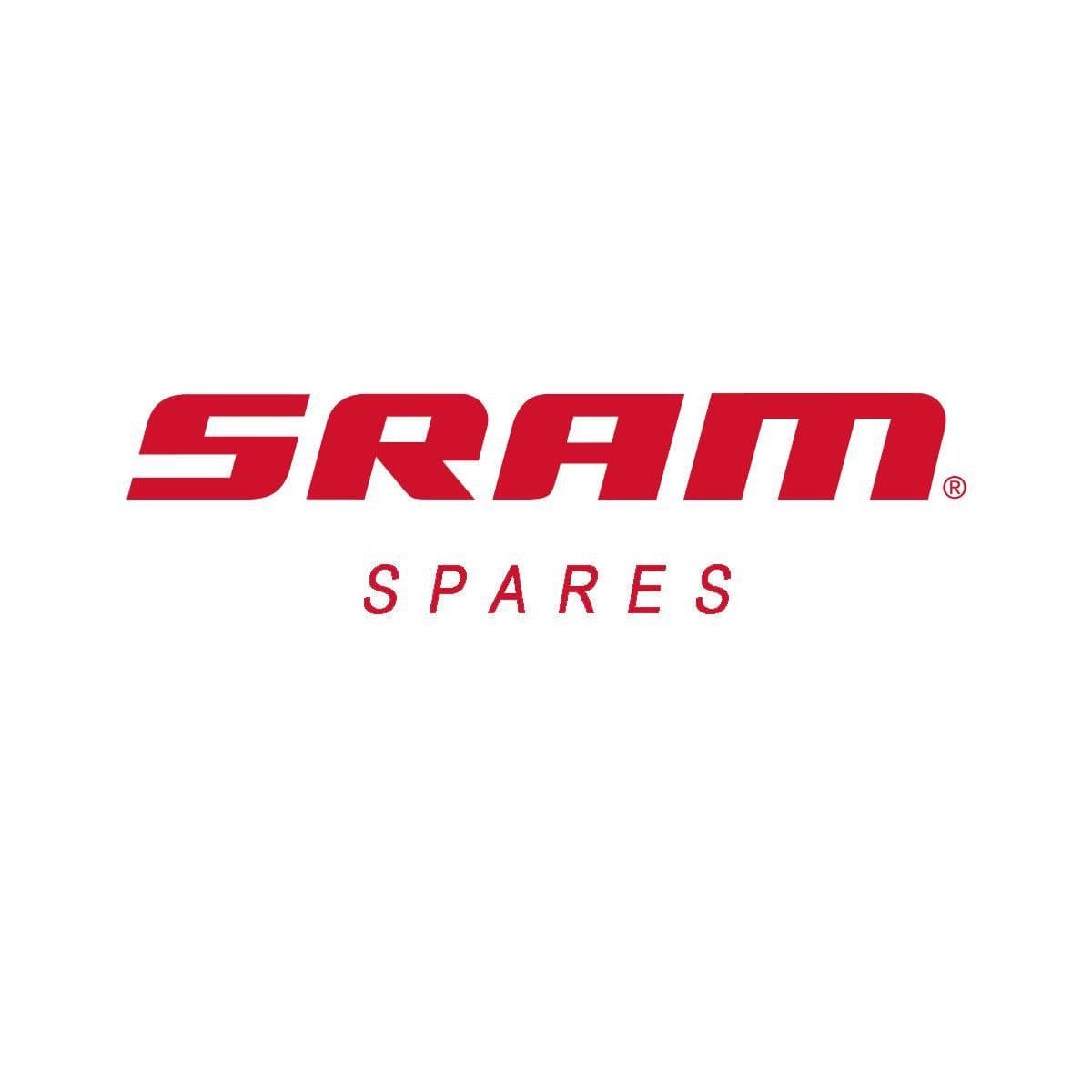 Sram Spare - Chain Ring Road 48T 110 V2 Aluminium 4Mm Black Gxp Long Pin (48-34): Black 48T