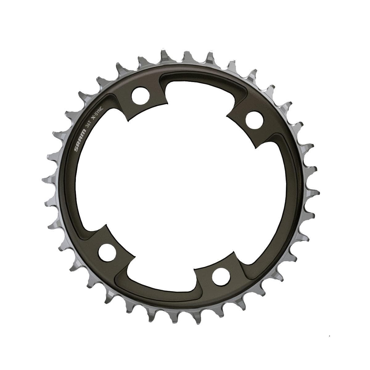 Sram Chain Ring Road 107Bcd X-Sync: Blast Black 44T