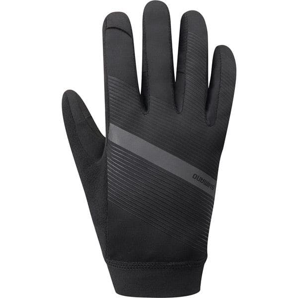 Shimano Clothing Unisex Wind Control Glove; Black; Size XL