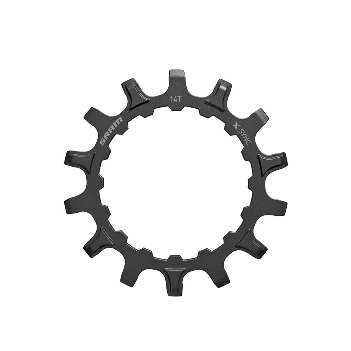 Sram Chain Ring X-Sync Sprocket For Bosch Motors 14T Straight Steel Black: Black 14T