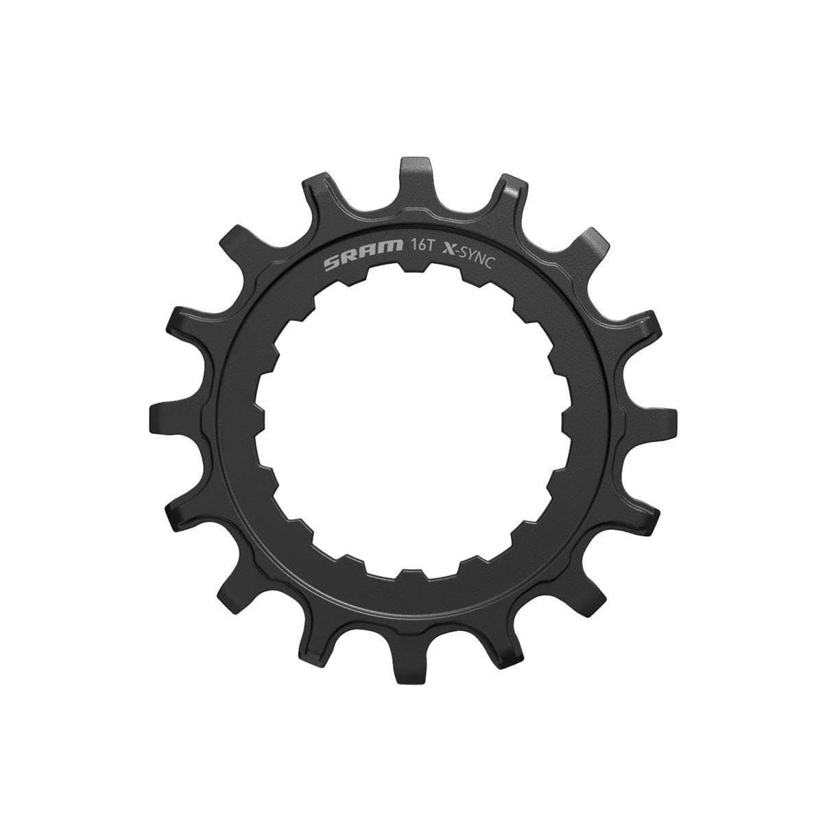 Sram Chain Ring X-Sync Sprocket For Bosch Motors 16T Straight Steel Black: Black 16T