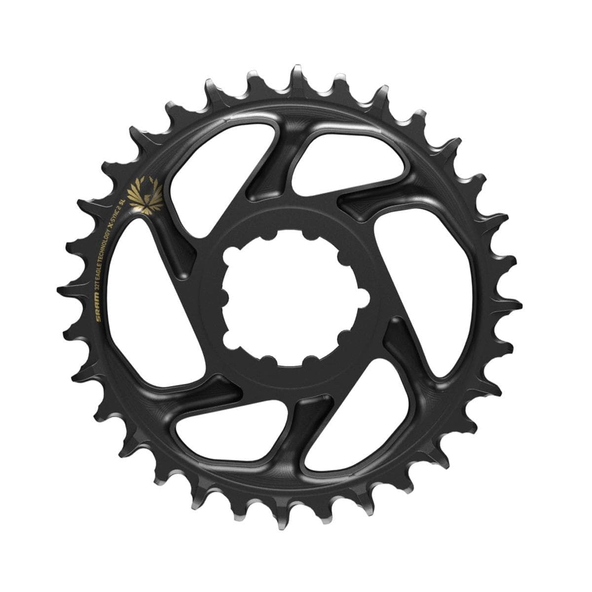 Sram Chain Ring X-Sync 2 Sl Direct Mount 6Mm Offset Eagle: Black 34T