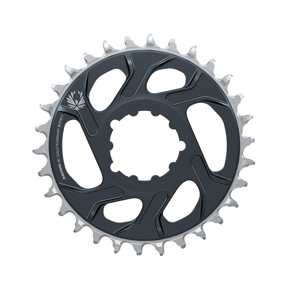 Sram Chain Ring X-Sync 2 Direct Mount -4Mm Offset Eagle: Lunar/Polar Grey 30T