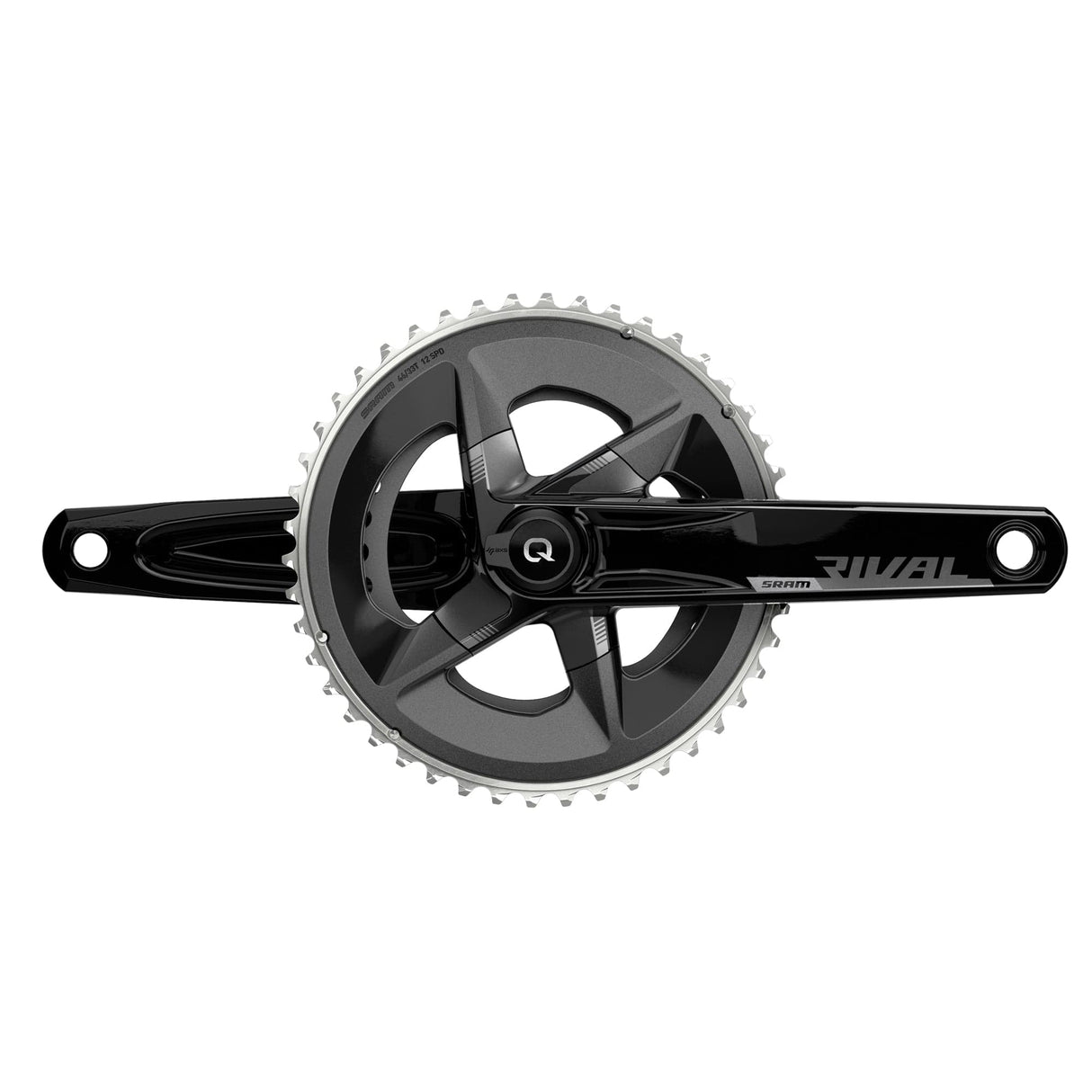 Sram Rival D1 Quarq Road Power Meter Dub (Bb Not Included): Black 172.5Mm - 48-35T