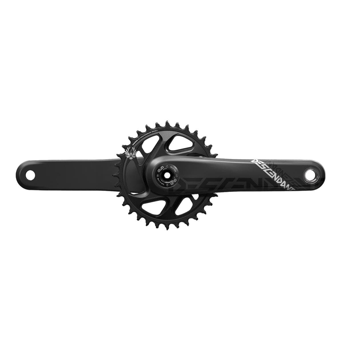 Truvativ Crank Descendant Carbon Eagle Dub 12S 175 W Directmount 32T X-Sync 2 Chainring Black (Dub Cups/Bearings Not Included): Black 175Mm