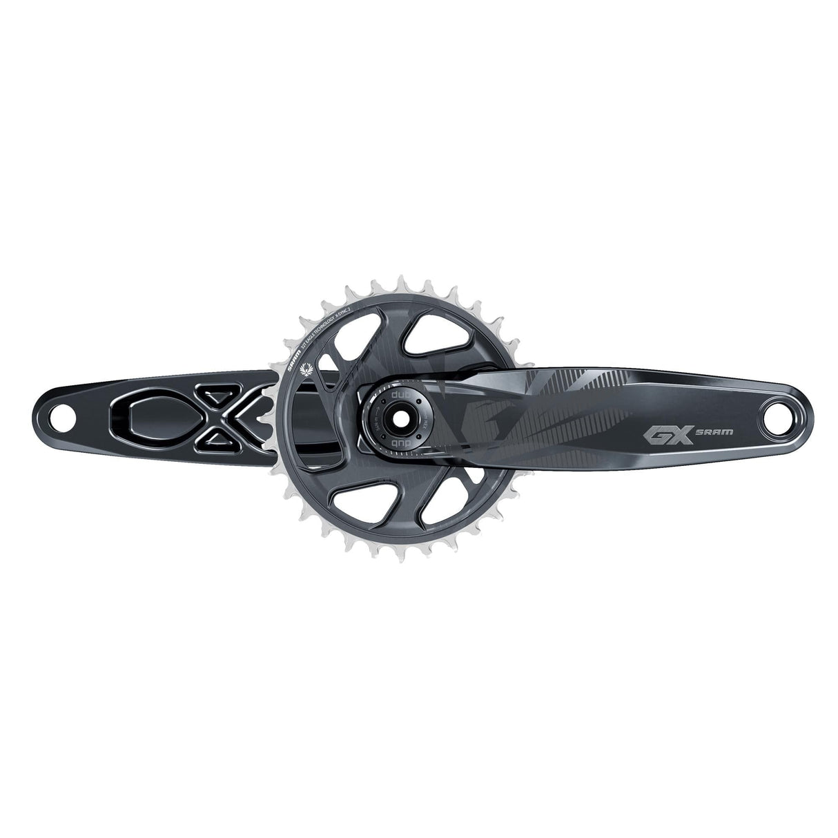 Sram Crank Gx Eagle Boost 148 Dub 12S With Direct Mount 32T X-Sync 2 Chainring (Dub Cups/Bearings Not Included): Lunar 175Mm