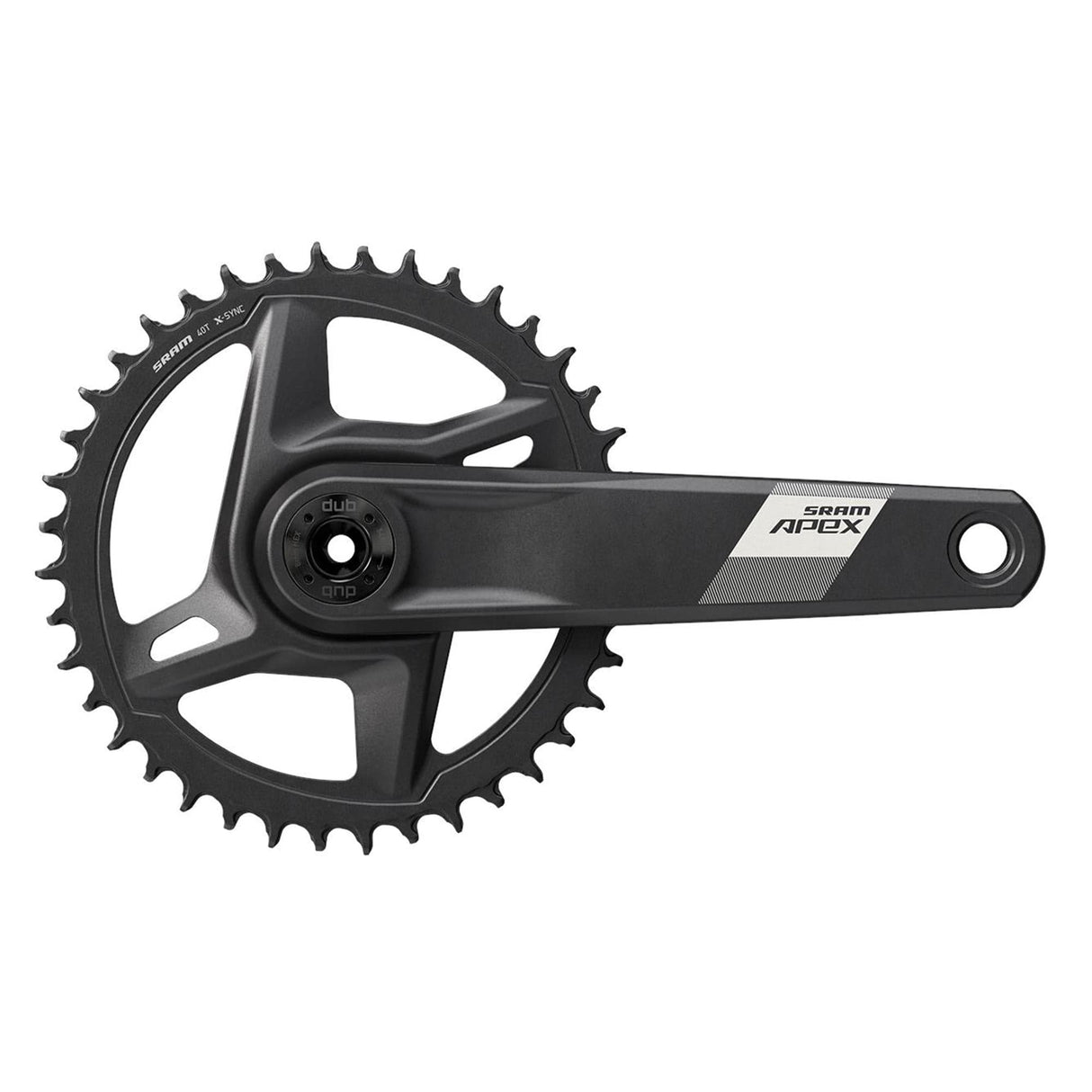 Sram Apex 1X Crankset D1 Dub 83-A Cannondale-Ai 42T (Bb Not Included):  175Mm