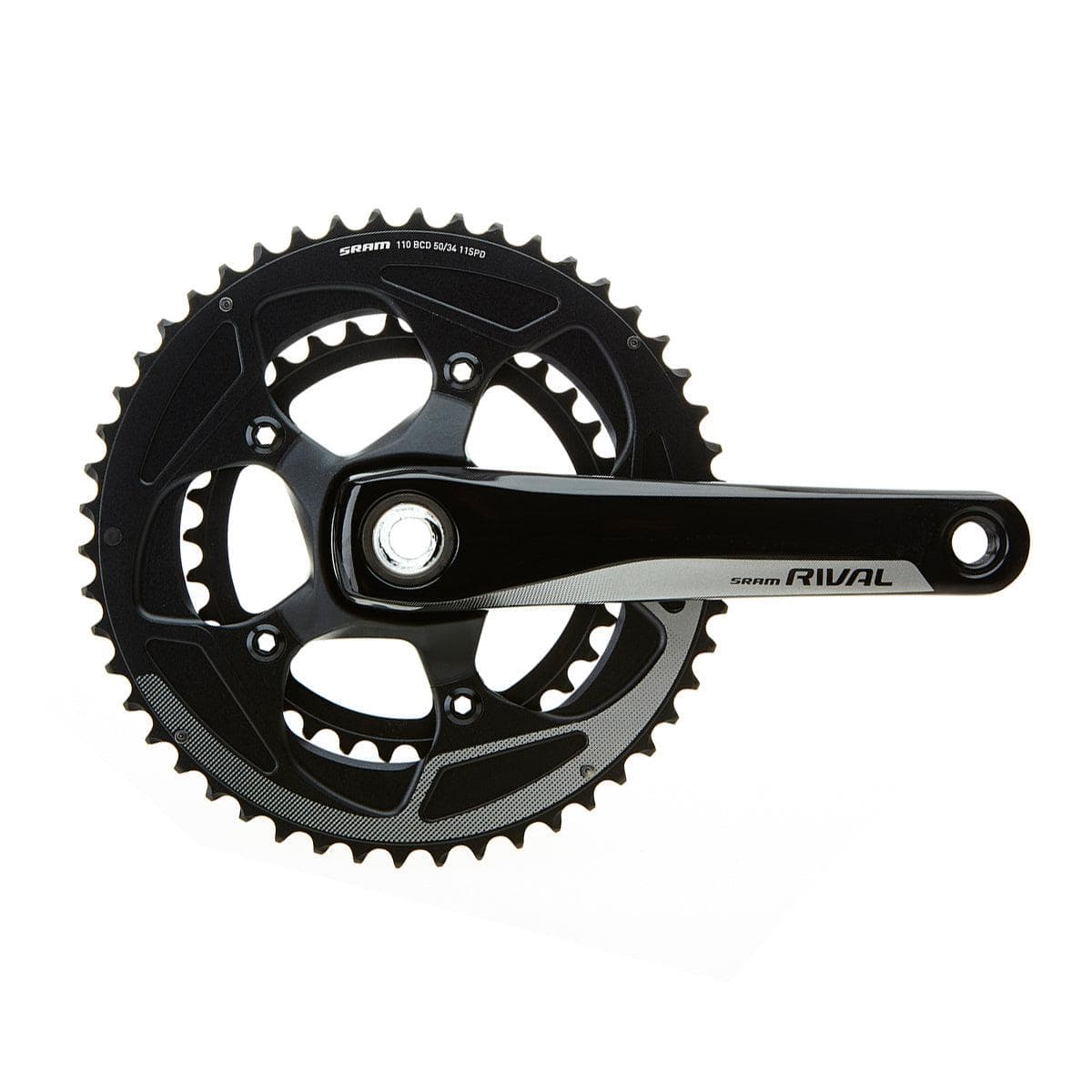 Sram Rival22 Crank Set Bb30 172.5 50-34 Yaw Bearings Not Incl:  11Spd 172.5Mm 50-34T