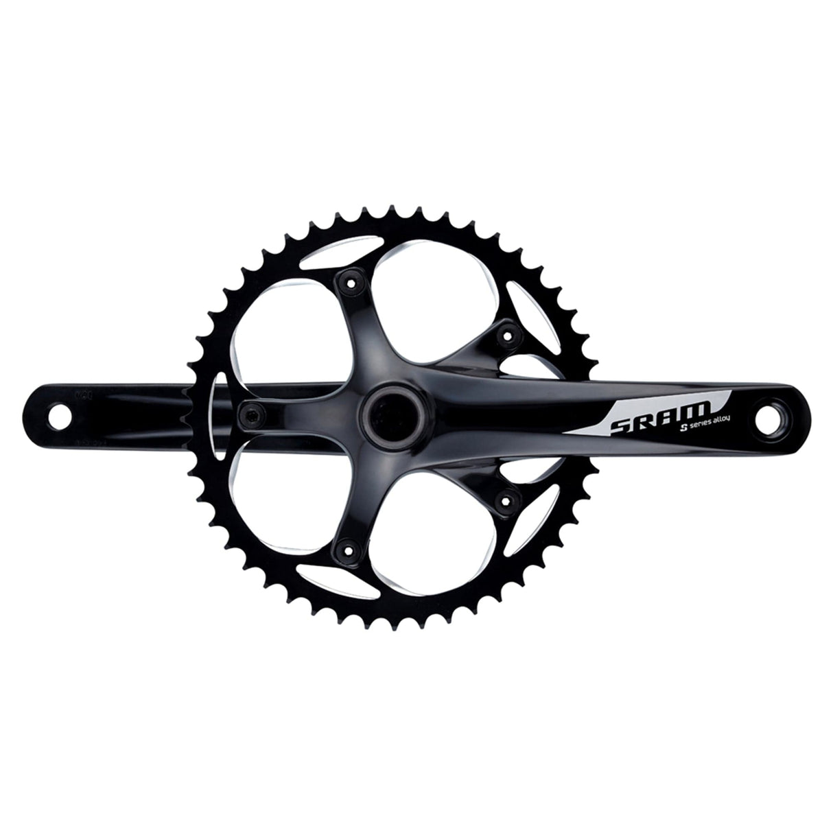 Sram Crank Set S300 1.1 Courier Mirror Black Gxp Cups 68Mm: Black 170Mm - 48T