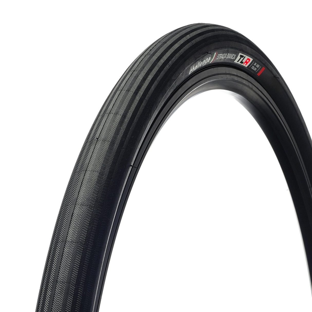 Challenge STRADA BIANCA TLR V CL Black 120tpi 700x36