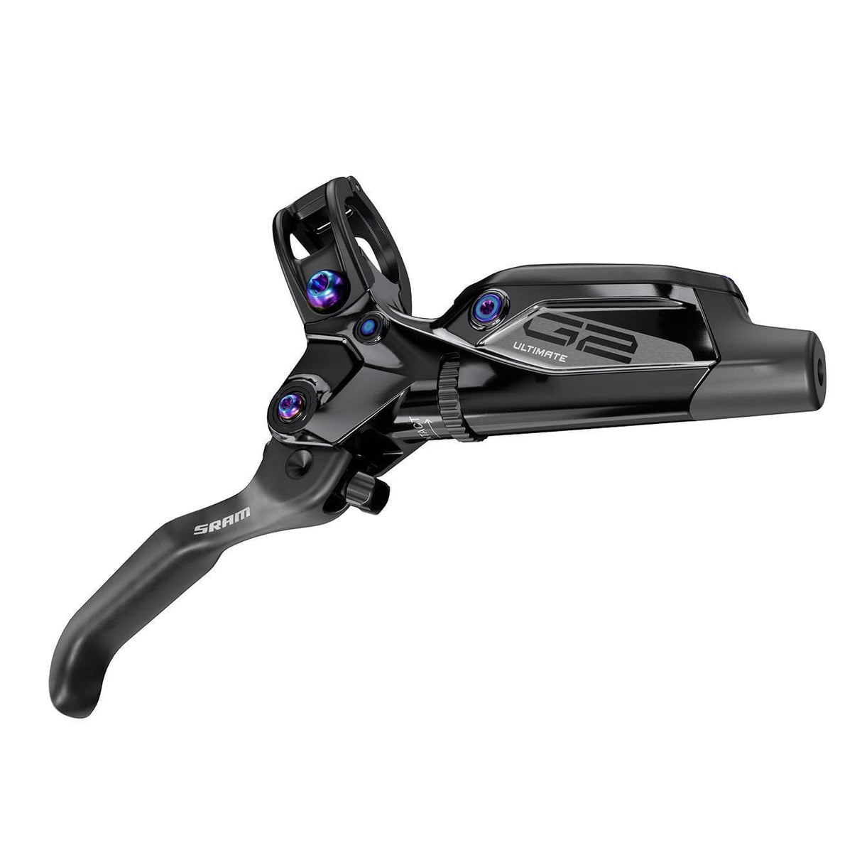 Sram Brake G2 Ultimate, Carbon Lever, Rainbow Hardware, Reach, Swinglink, Contact, Front 950Mm Hose (Includes Mmx Clamp, Rotor/Bracket Sold Separately) A2: Gloss Black 950Mm