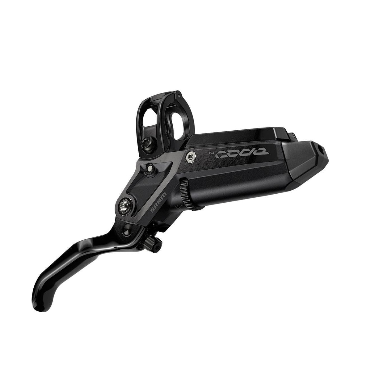 Sram Disc Brake Level Silver Stealth 4 Piston -  Aluminum Lever, Stainless Hardware, Reach Adj, Front Hose (Includes Mmx Clamp, Rotor/Bracket Sold Separately) C1: Black Ano 950Mm