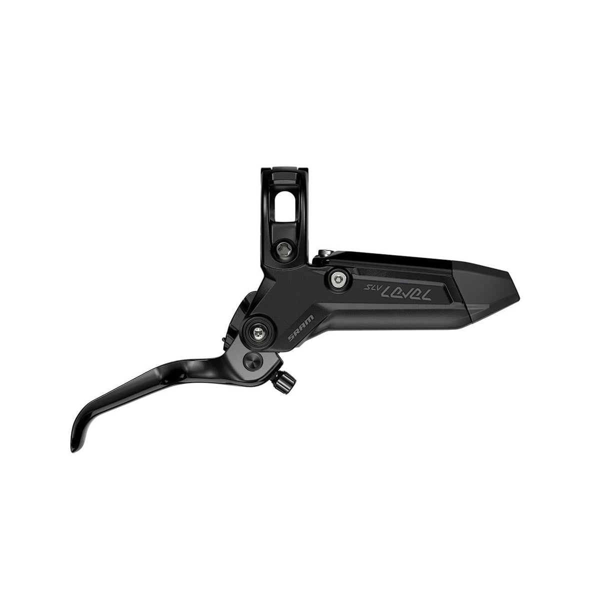 Sram Disc Brake Level Silver Stealth 2 Piston -  Aluminum Lever, Stainless Hardware, Reach Adj, Front Hose (Includes Mmx Clamp, Rotor/Bracket Sold Separately) C1: Black Ano 950Mm