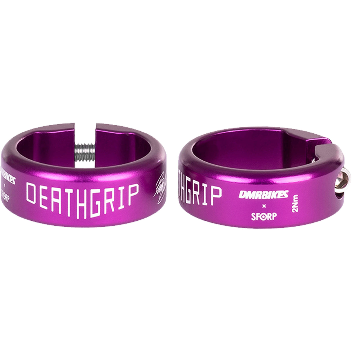 DMR DeathGrip Collar  Purple