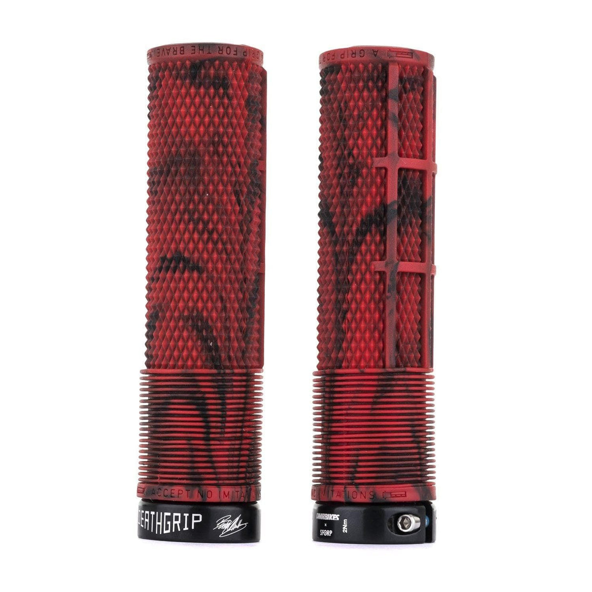 DMR BRENDOG DeathGrip  Thick  Marble Red