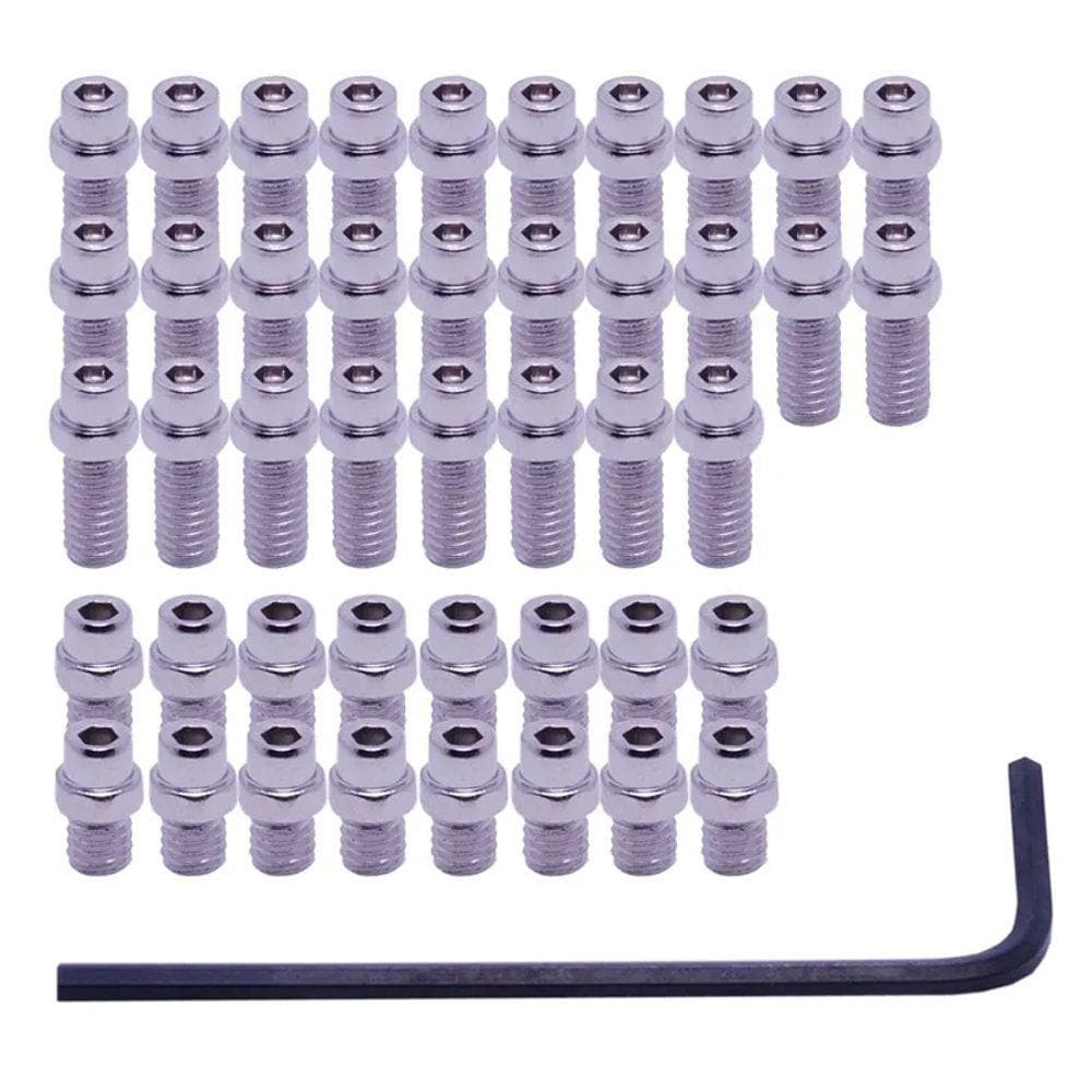 DMR Flip Pin Set for Vault Pedal  44pcs  Silver