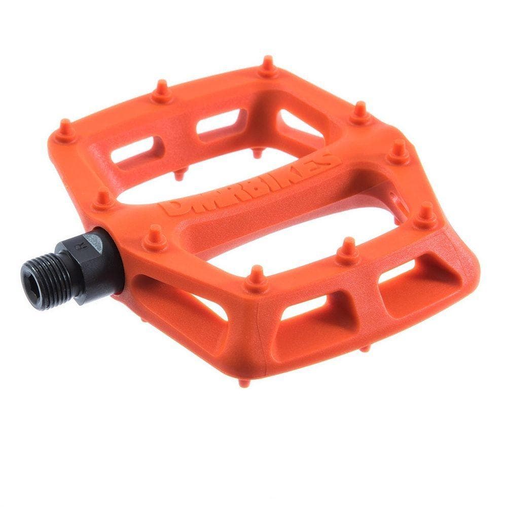 DMR V6 Nylon Mountain Biking Pedal - Cro-Mo Axle - Orange