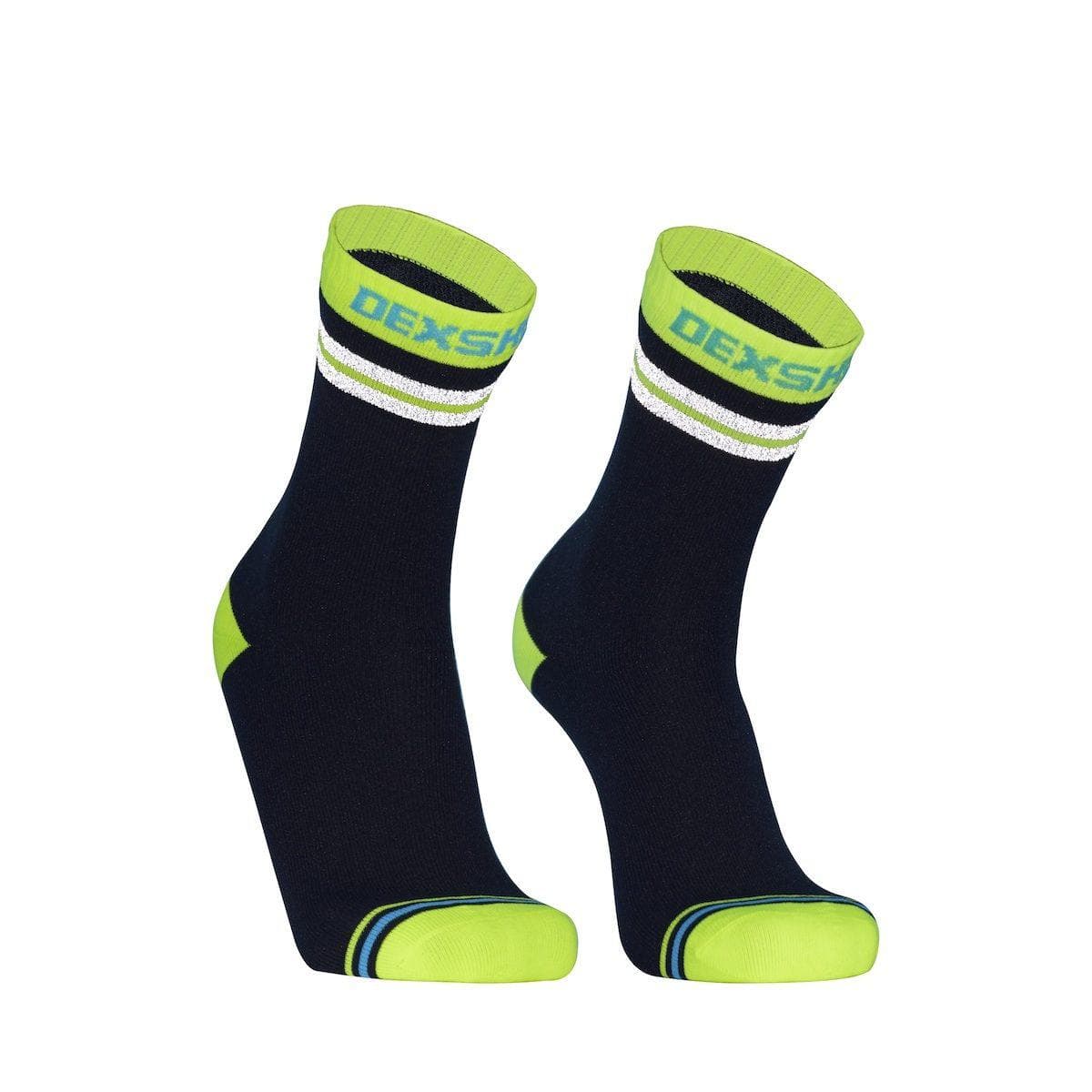 Dexshell Pro Visibility Socks Hi Vis Yellow stripe  L