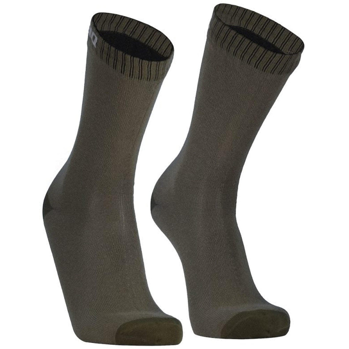 Dexshell Ultra Thin Crew Socks Olive Green  L