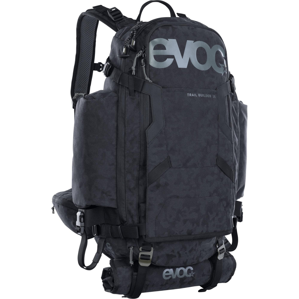 Evoc Trail Builder Performance Backpack 2024: Black 35L