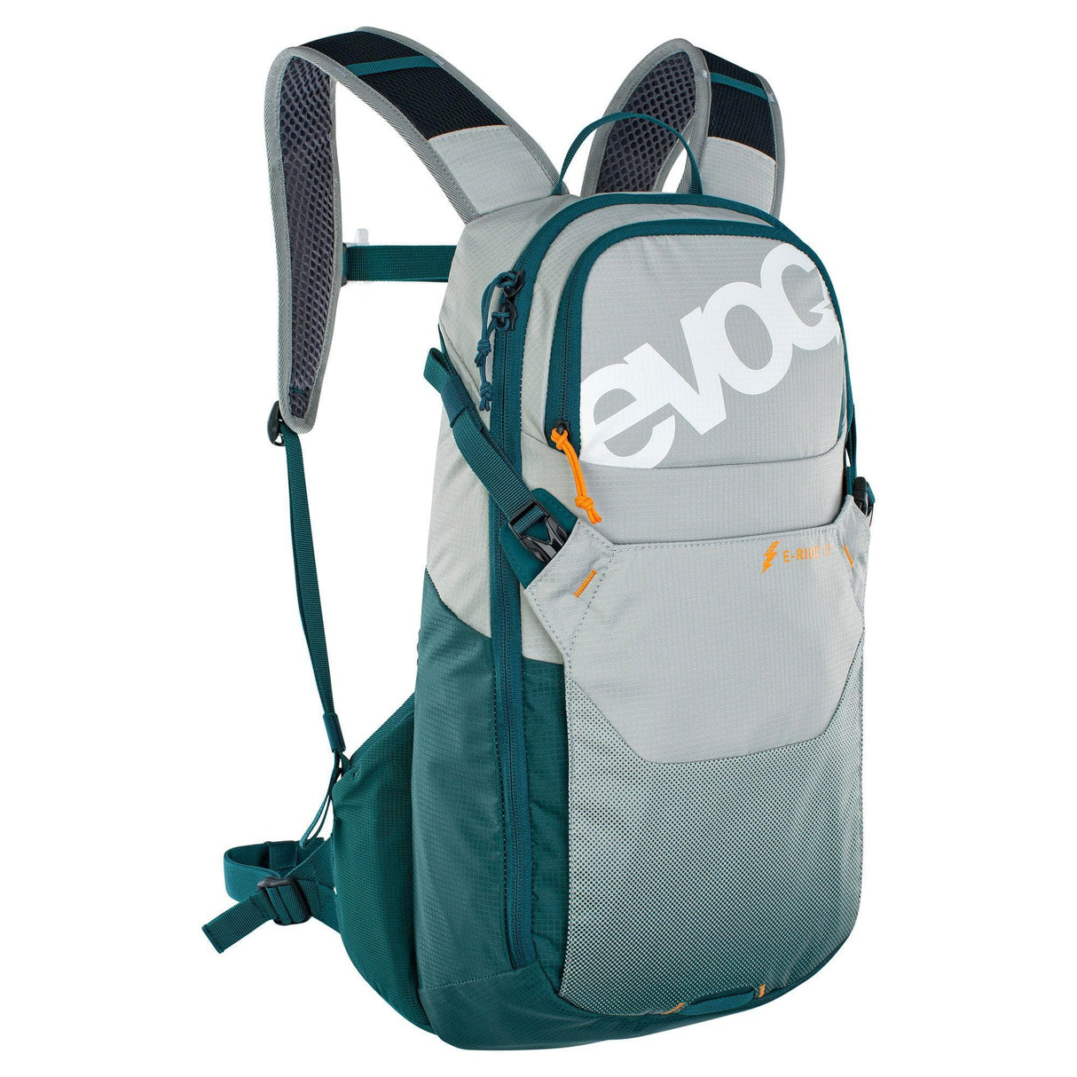 Evoc E-Ride Performance Backpack 12L 2022: Stone/Petrol One Size