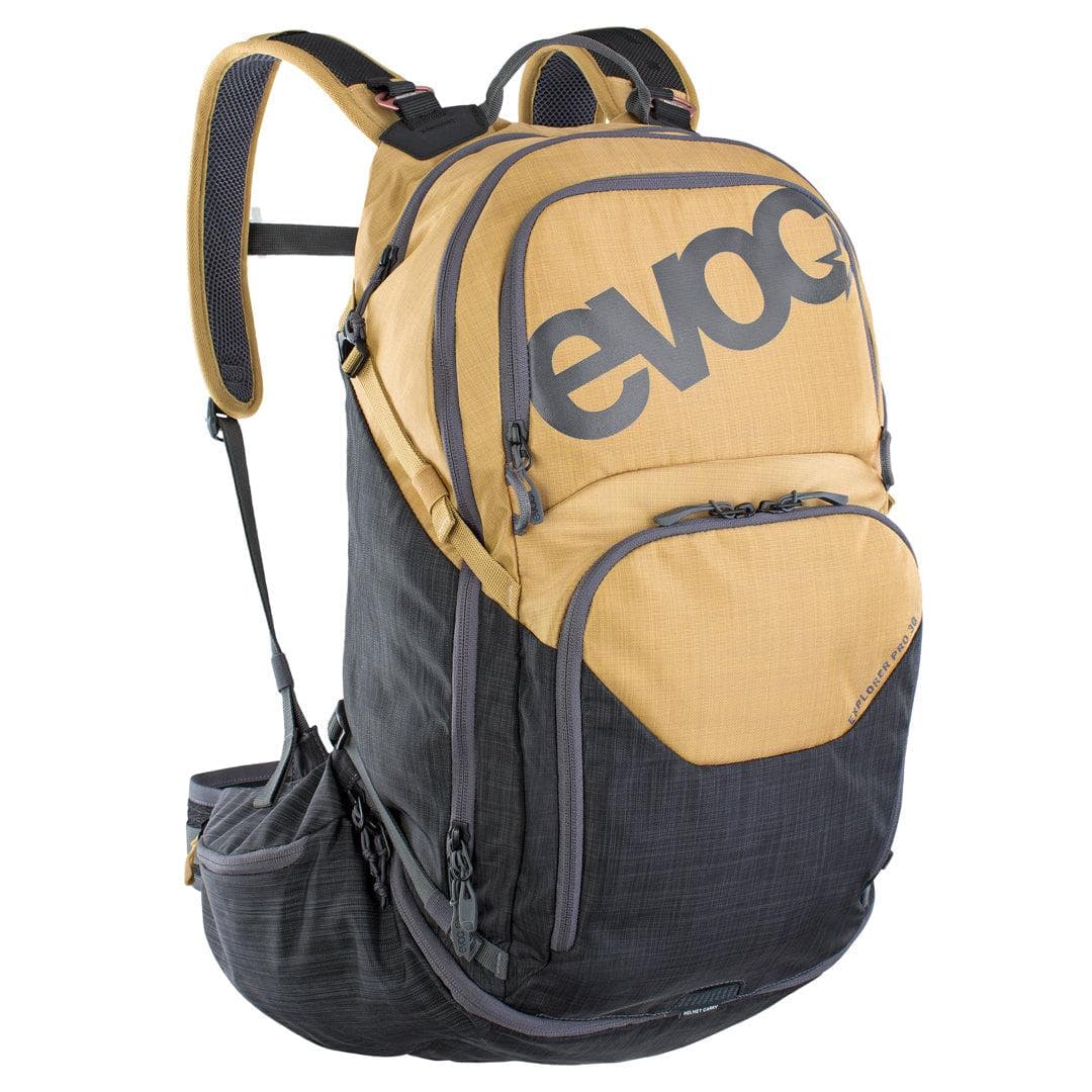 Evoc Explorer Pro 30L Performance Backpack 2020 2021: Gold/Carbon Grey 30L