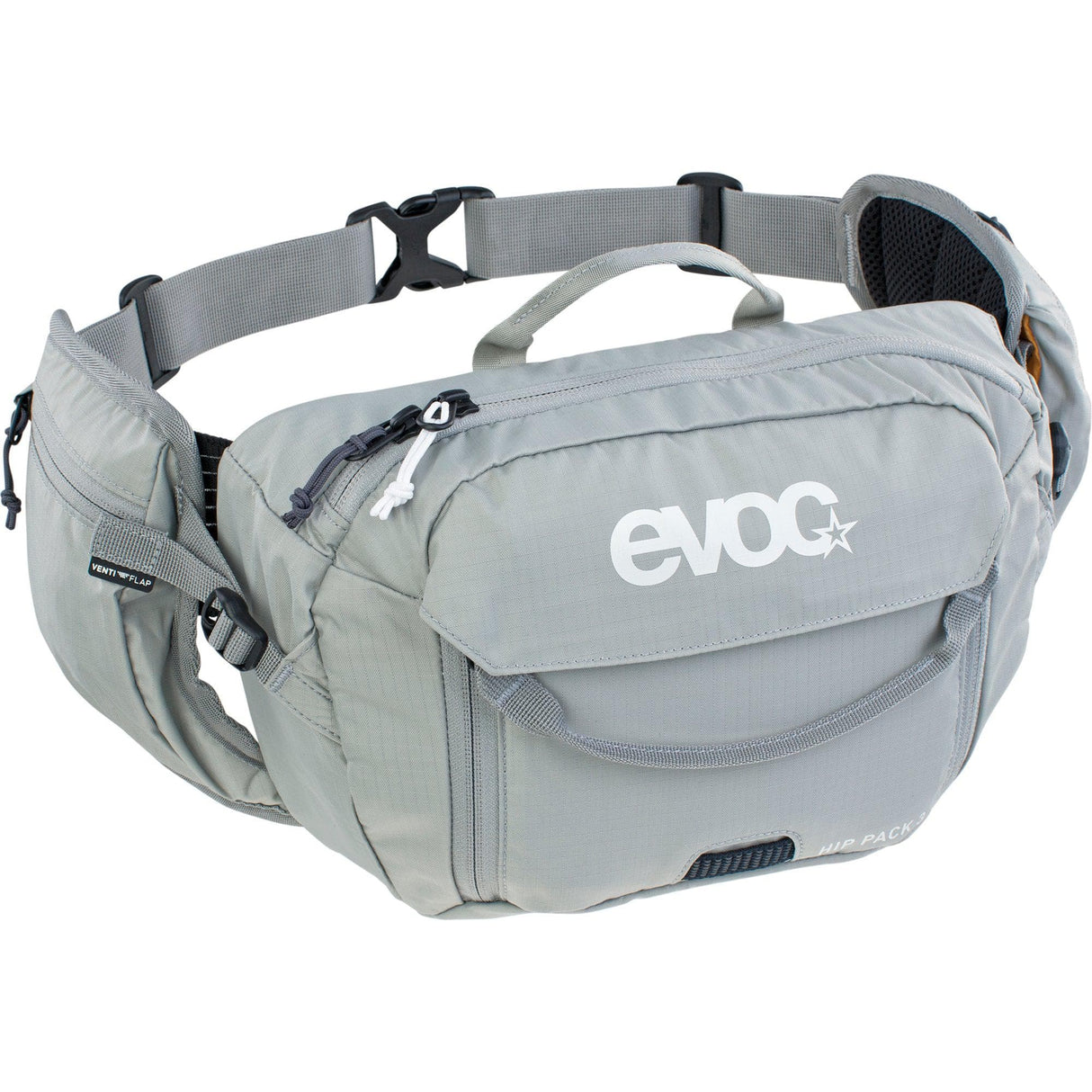 Evoc Hip Pack Hydration Pack 3L + 1.5L Bladder 2022: Stone One Size