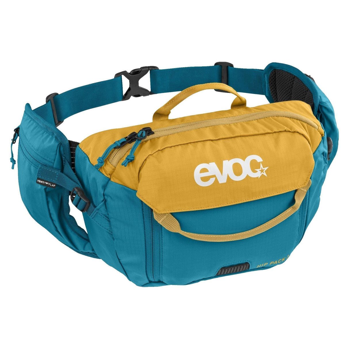 Evoc Hip Pack 3L 2023: Loam/Ocean One Size