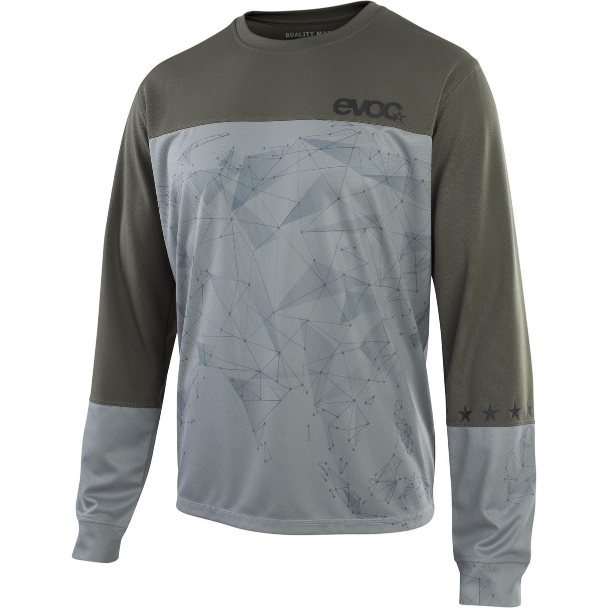 Evoc Men'S Long Sleeve Jersey 2023: Stone M