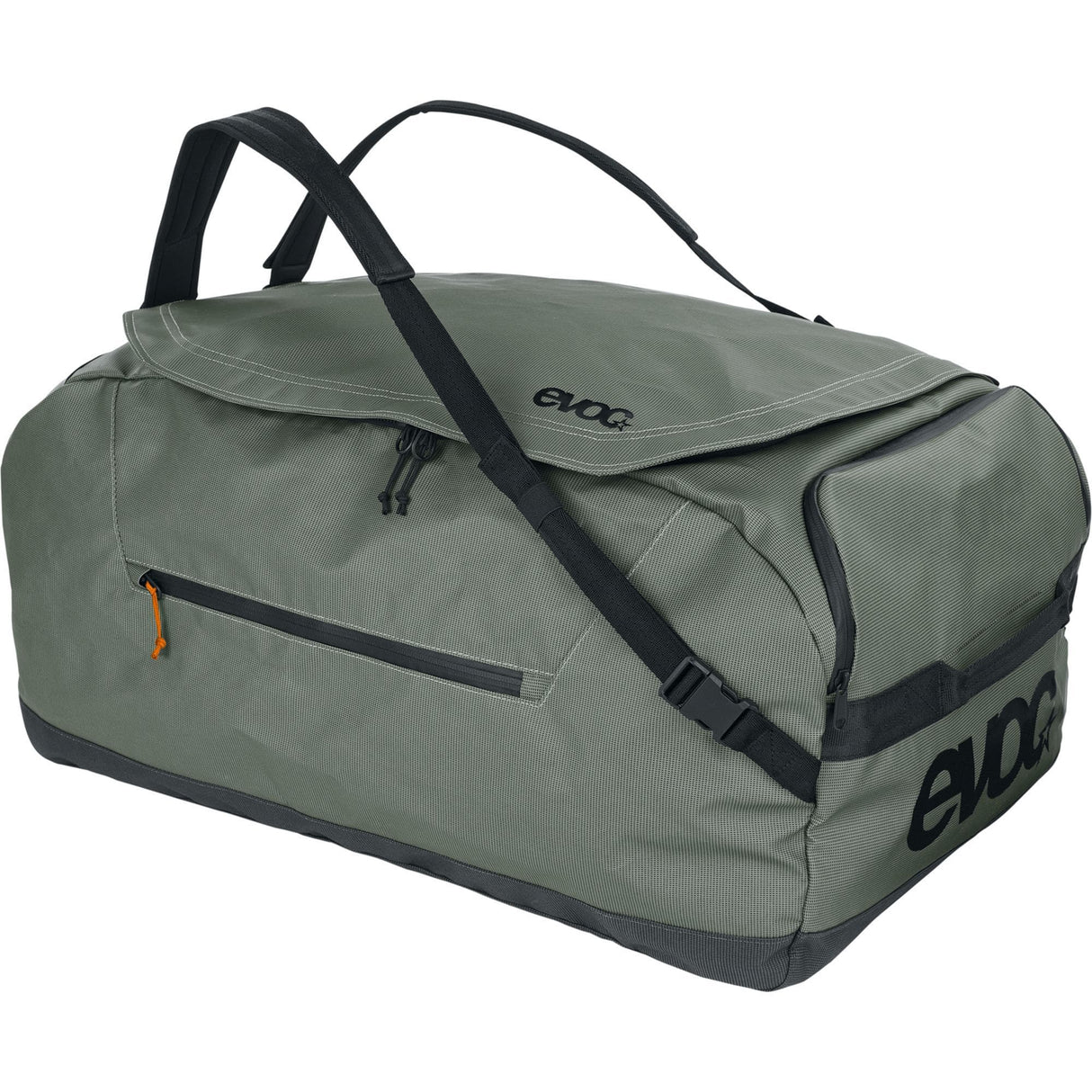 Evoc Duffle Bag 100L 2023: Dark Olive/Black One Size