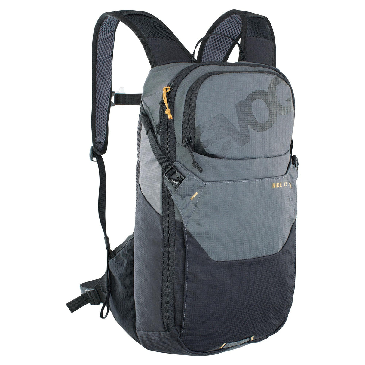 Evoc Ride Performance Backpack 12L 2021: Carbon Grey/Black 12L