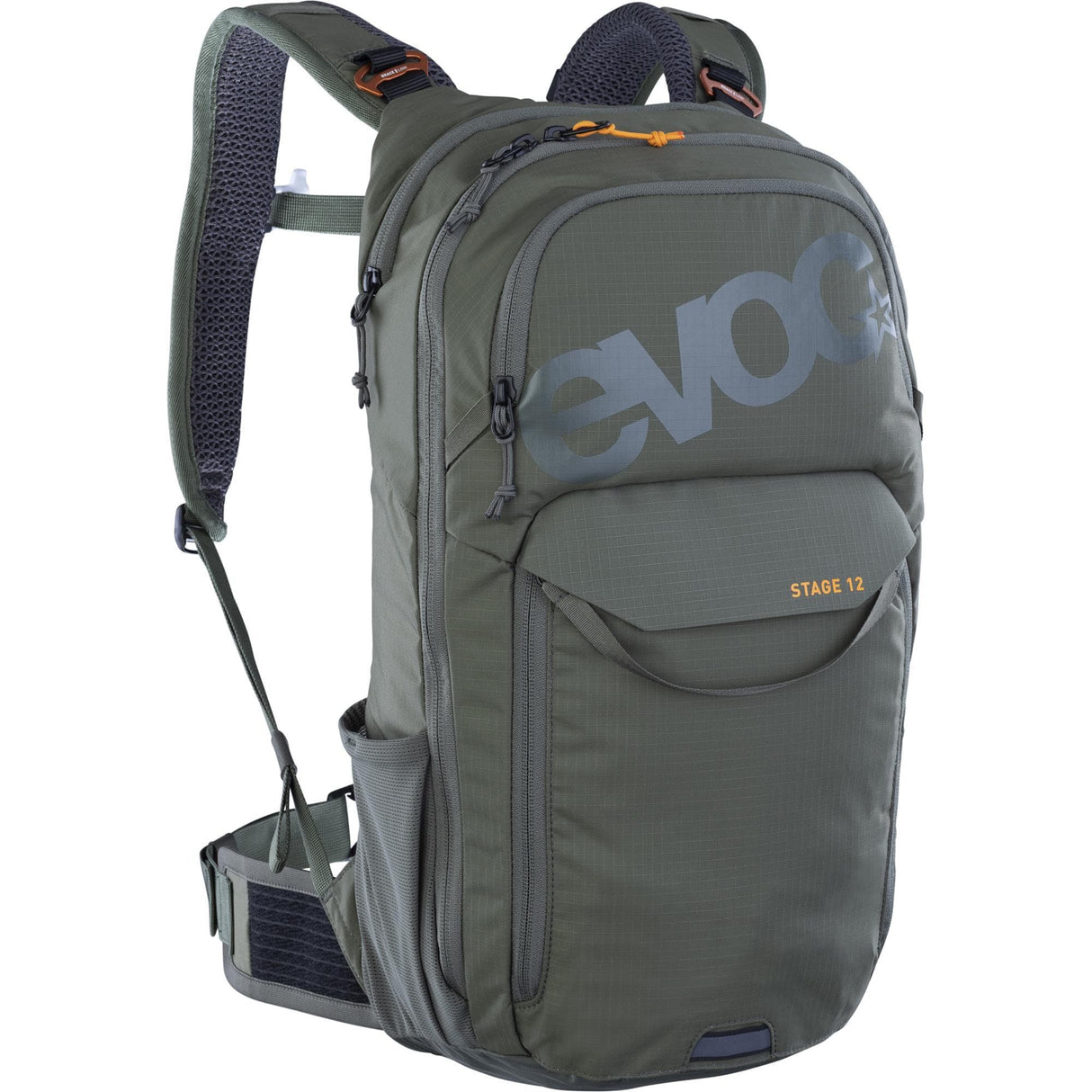 Evoc Stage 12L Performance Backpack 2024: Dark Olive 12L