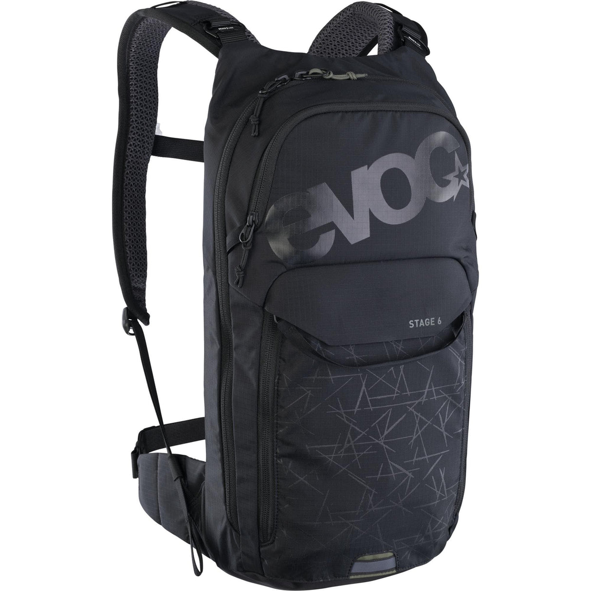 Evoc Stage 6L Performance Backpack 2024: Black 6L