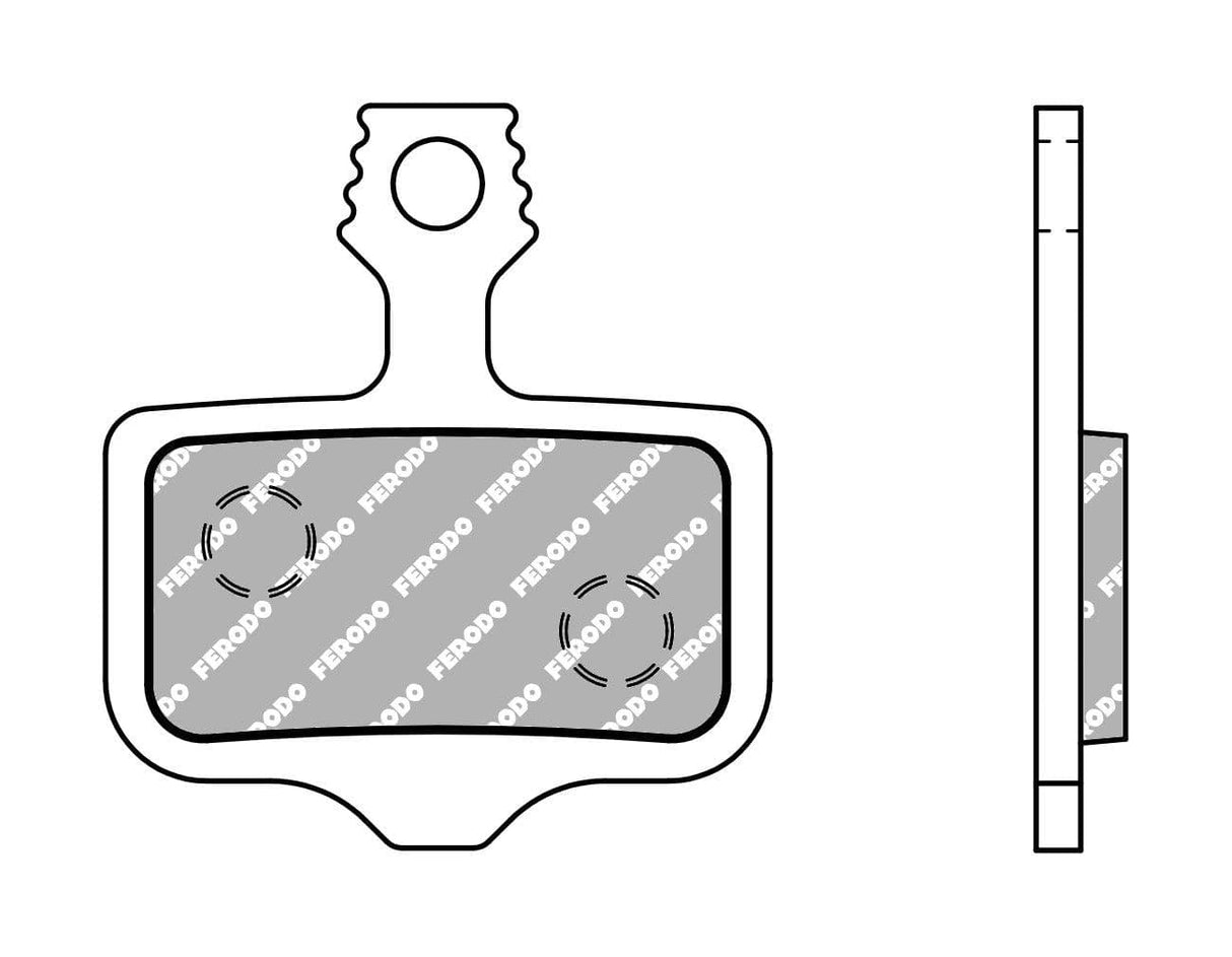 Ferodo Ferodo FE Ebike Disc Pad 003 Avid, SRAM