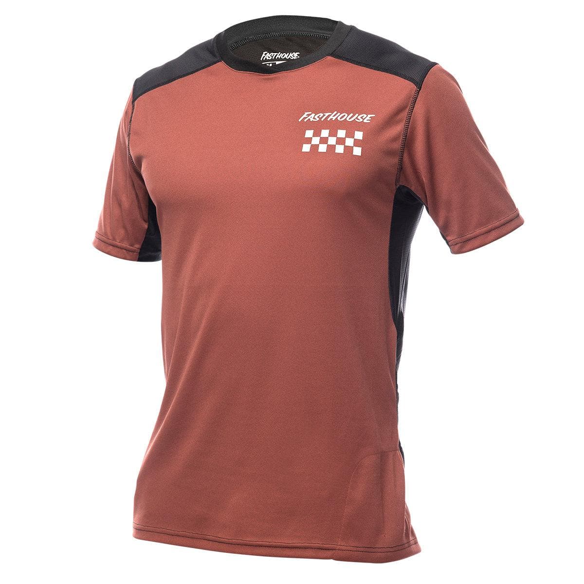 Fasthouse Alloy Rally Short Sleeve Jersey 2022: Clay/Black 2Xl