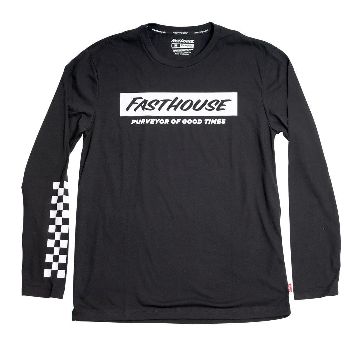 Fasthouse Brink Tech Tee Ls 2021: Black Xl