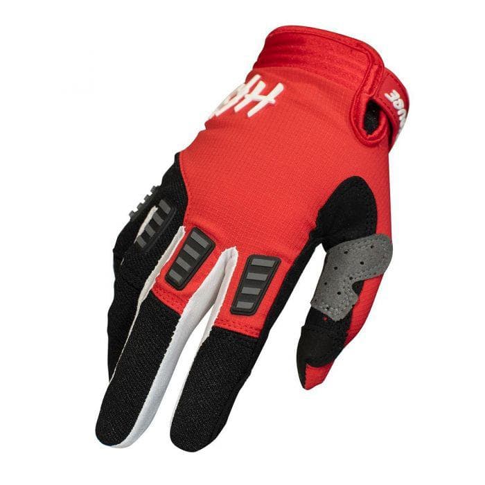 Fasthouse Bronx Gloves 2021: Red/Black 2Xl