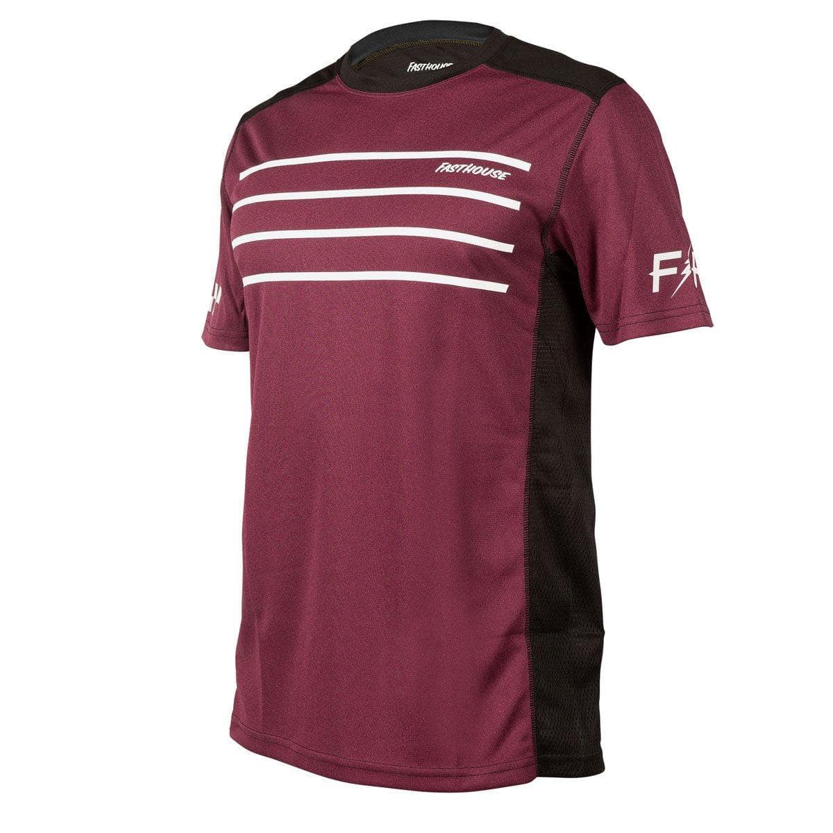 Fasthouse Classic Cartel Jersey Ss 2021: Heather Maroon S