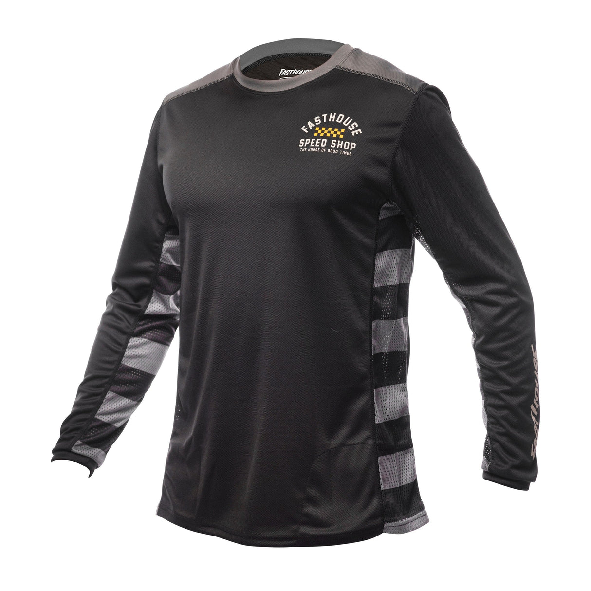 Fasthouse Classic Outland Long Sleeve Jersey 2022: Black Xl