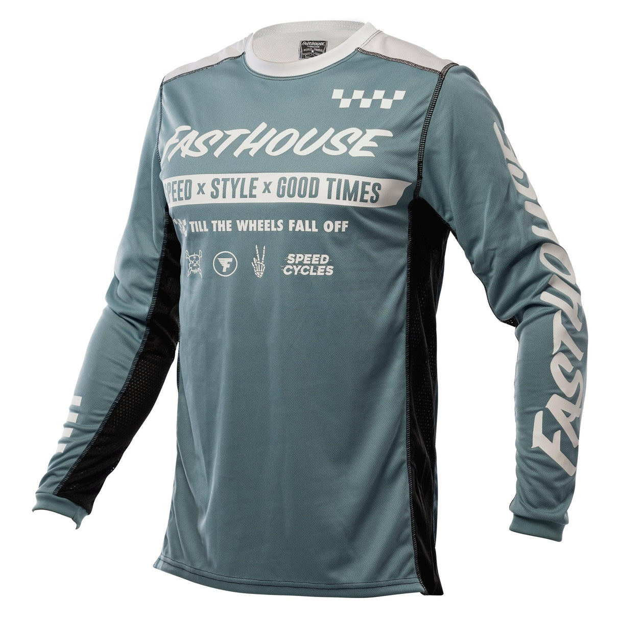 Fasthouse Grindhouse Domingo Long Sleeve Jersey 2021: Indigo M