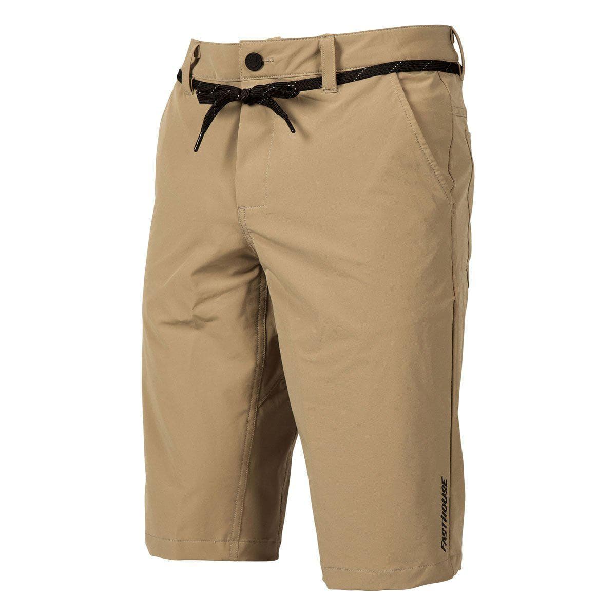 Fasthouse Kicker Shorts 2021: Khaki 30