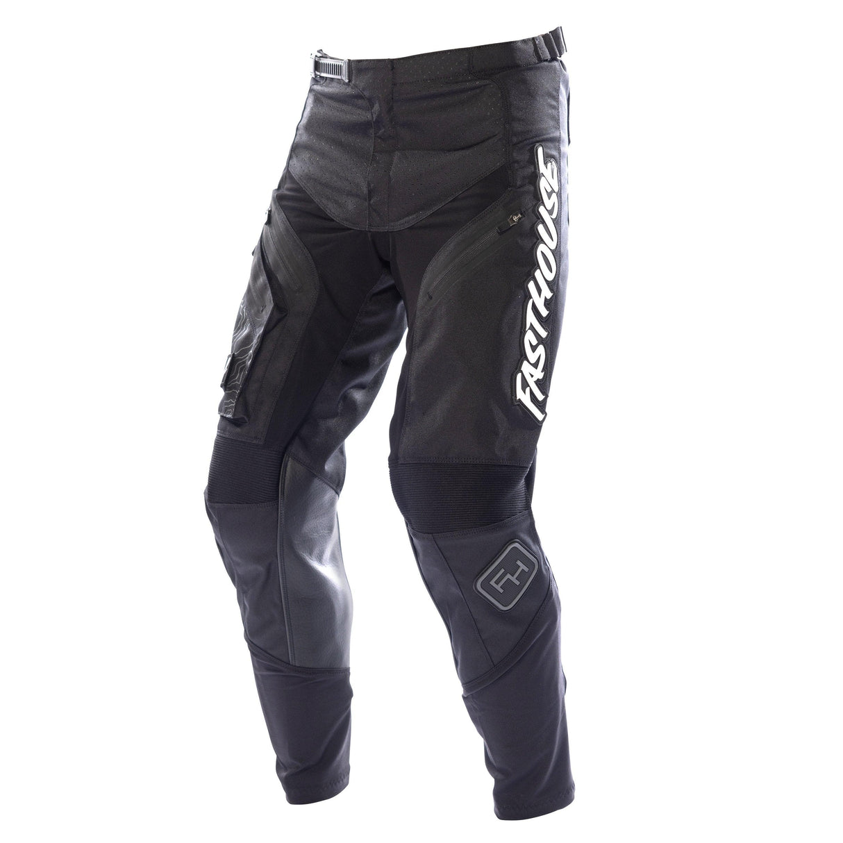 Fasthouse Off-Road Pant 2021: Black/White 30